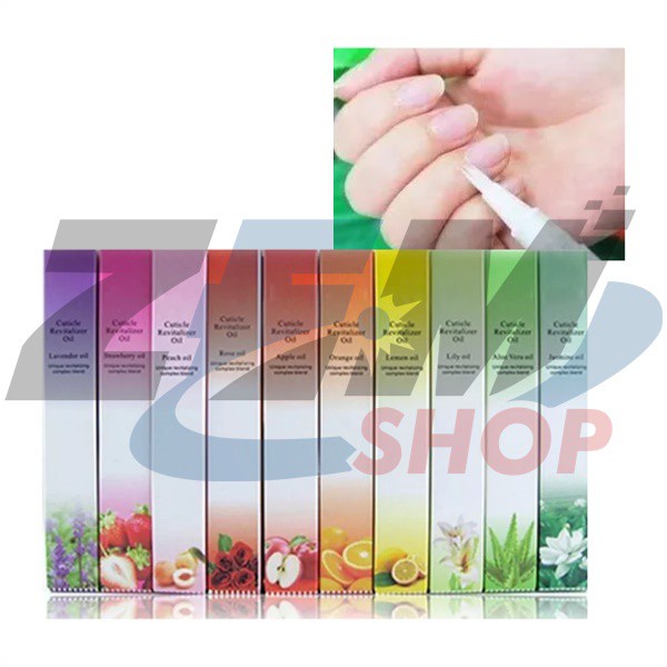 10 Caneta Óleo Hidratante Cutículas C/ Flores Gel De Unha ATACADÃO BAZAR