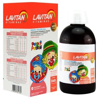 Lavitan kids sabor laranja 240ML - Cimed