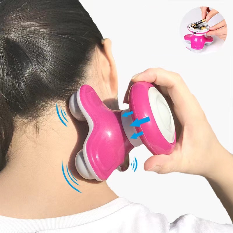 Mini Massageador Elétrico Mimo Corporal Pescoço Costas
