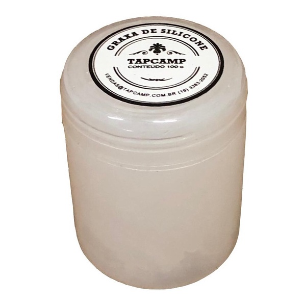 Graxa De Silicone Pura 100% Compatível Com Borracha plásticos e elastômeros 100g
