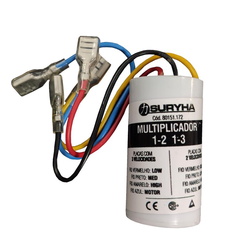 Multiplicador Velocidade 1-2 1-3 Para Placa Universal Split