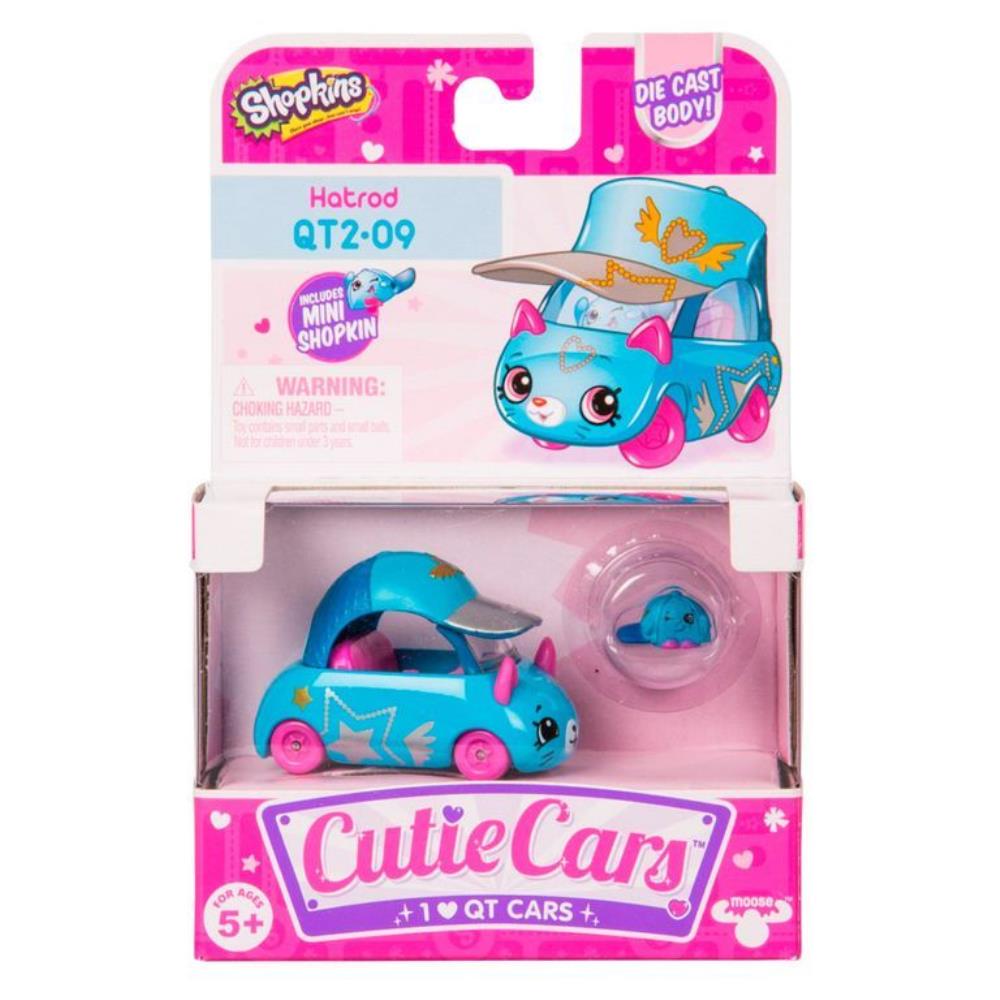   Carrinho Mini Figura Shopkins Cutie Cars Blister Unitário