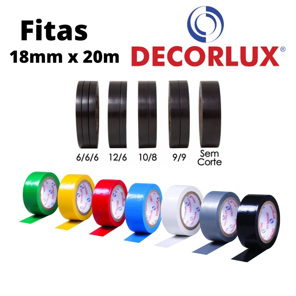 Fita Decorlux Para Bronzeamento 18mm x 20mm