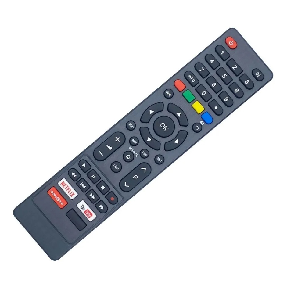 Controle Remoto Smart Tv Philco 4k Tecla Netflix Globo Play