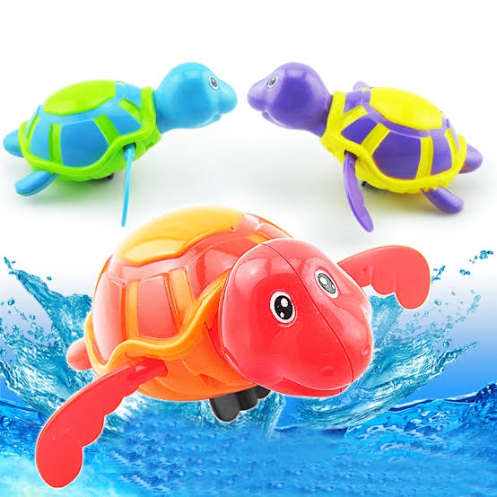 Brinquedos Infantis De Banho Tartaruga/Tartaruguinha  Para Bebês/Brinquedos De Banho/Brincar Na Água / Meninos E Meninas