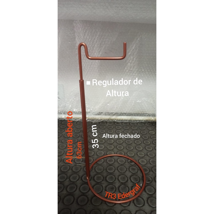 Suporte Bolsa Expositor De Balcão Rose