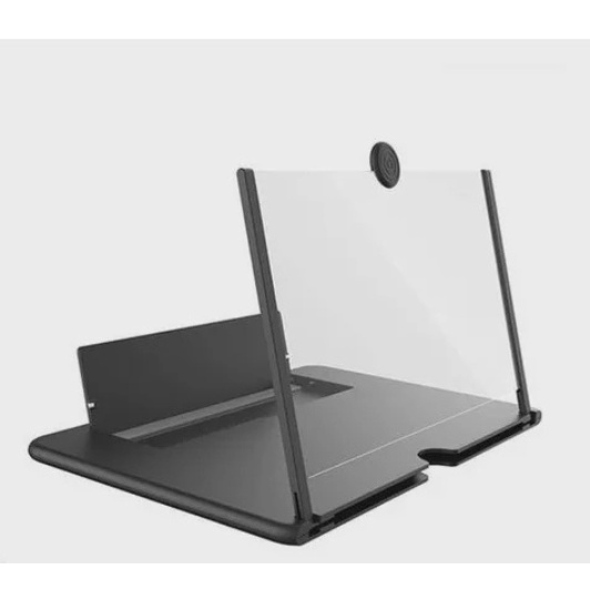 12 polegada Lupa Amplificador Tela De Celular Ampliador Aumenta Tela De Celular 3d Suporte Universal Zoom