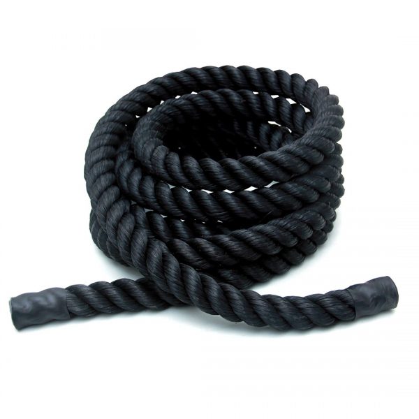 Corda Naval Cross Training 34mm 3mts Preto Exercicio Treino Funcional