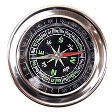 Bússola 6 cm Metal Bolso Camping Pesca Trilha profissional RF