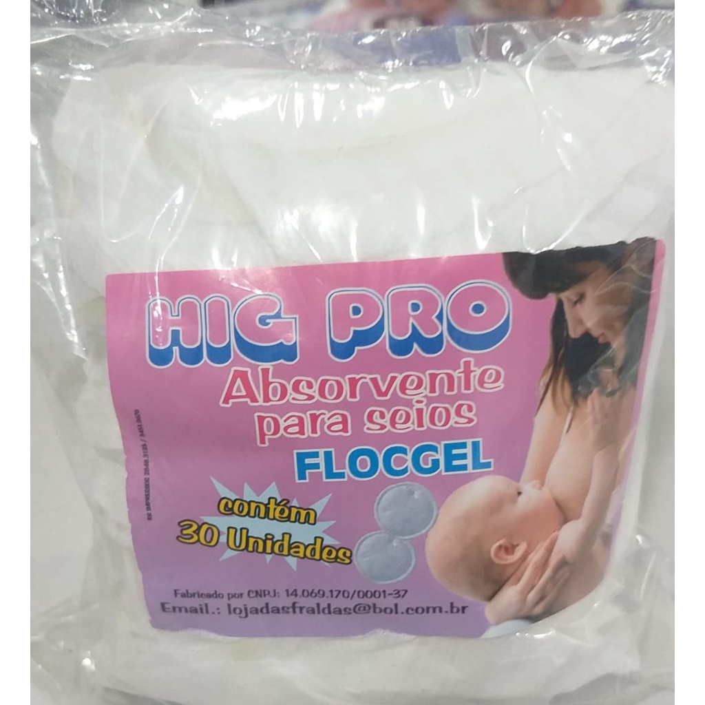 Absorvente De Seios Higpro 240 Unidades  DIA E NOITE