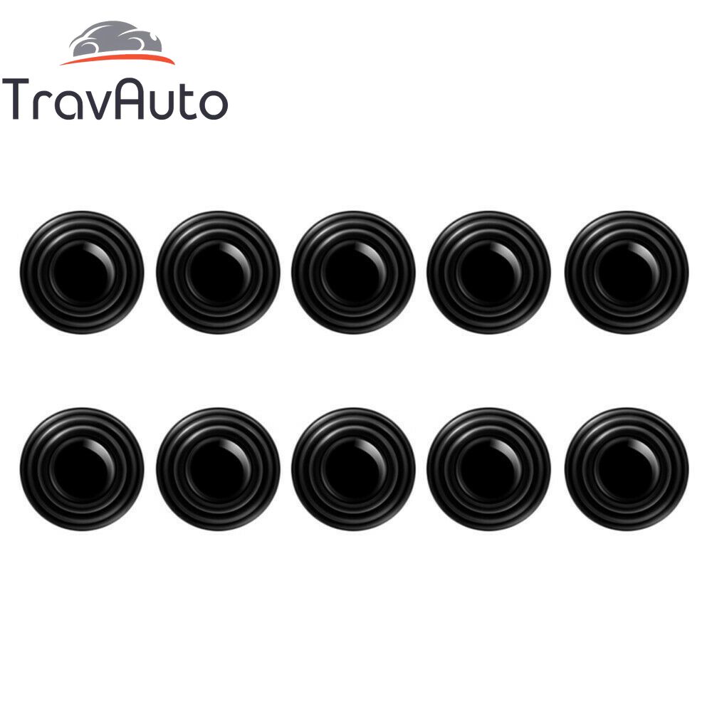 10pçs Almofada Anticolisão Para Porta De Carro/Isolamento De Som Automático/Absorve O Impacto