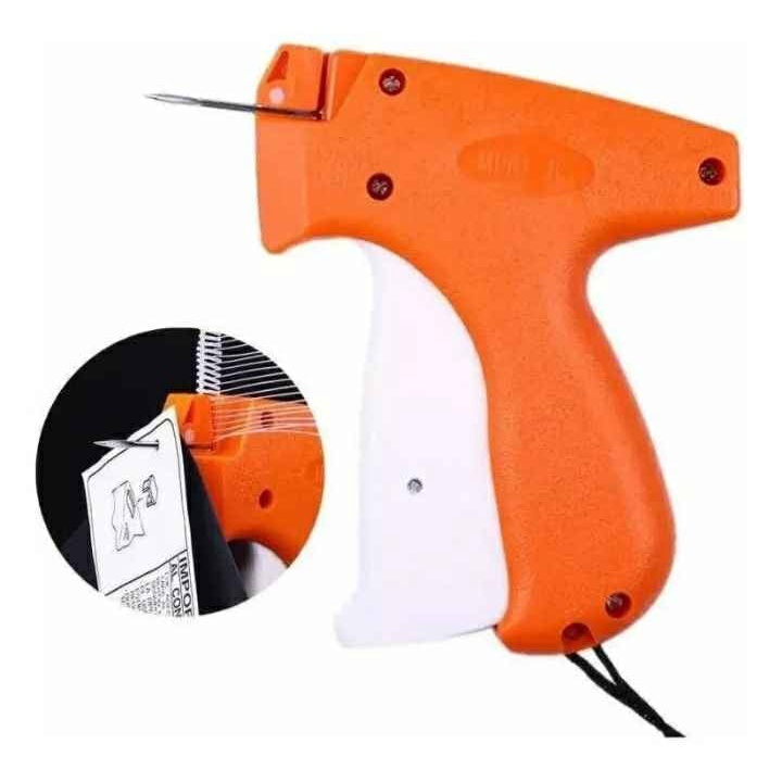 Kit Aplicador de Etiquetas e Tags com Pinos para Roupas e Tecidos