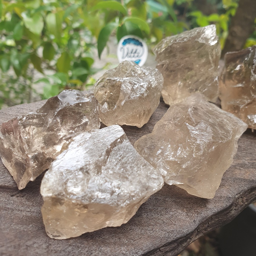 Quartzo Fumê - Pedra da Concretização - Pedra Natural Bruta