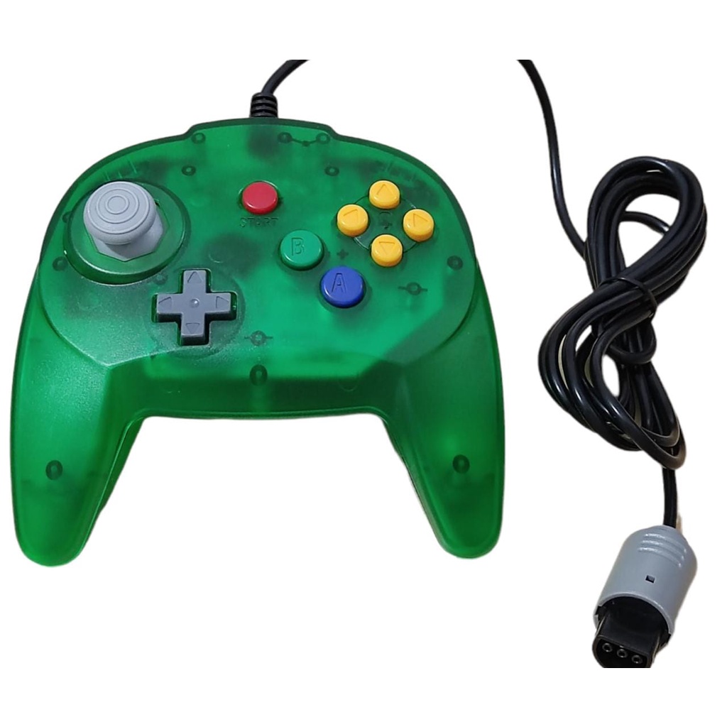 Controle Nintendo 64 N64 Novo Design Pronta Entrega