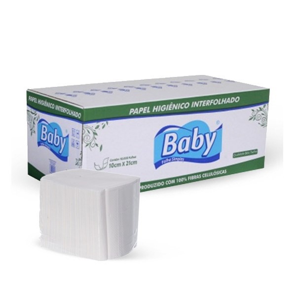 Papel Higienico Interfolha Cai Cai 100% Celulose Fs 10000 Un