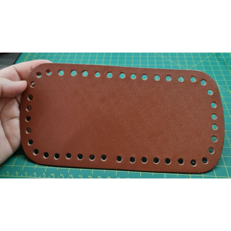 Fundo para Bolsa em Couro Legítimo 23x12