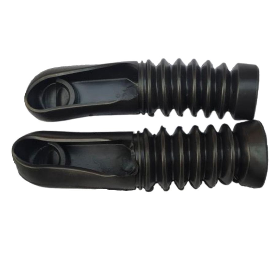 1 Par Acessórios Para Scooter Absorvente De Garfo Dianteiro Capa De Borracha Antipoeira 50cc Botas De Choque Motocicleta Yamaha JOG 50 3KJ