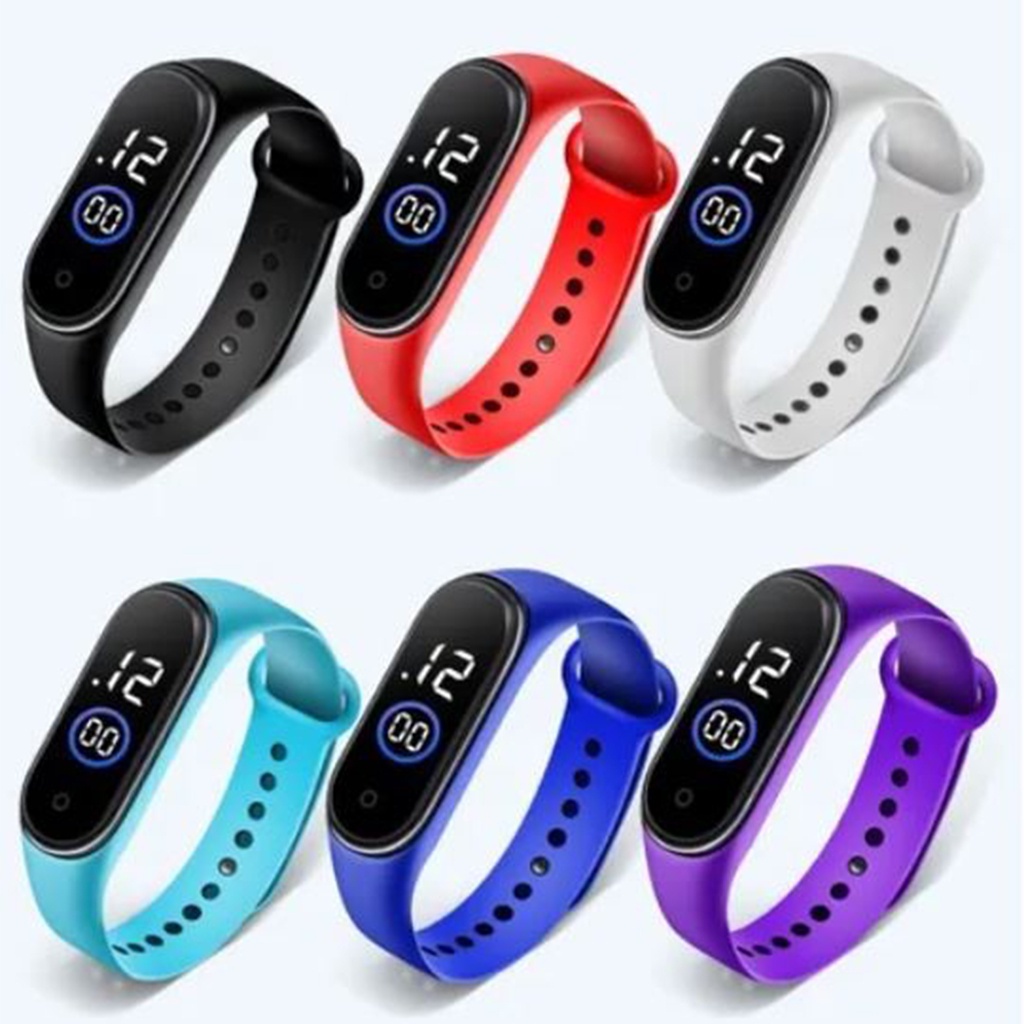 Relógio M4 digital led Esportivo A prova água feminino masculino