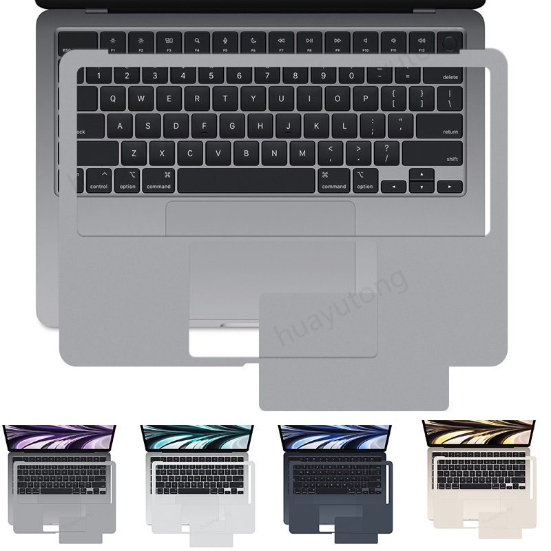 Película Adesiva Corporal Para 2021 2022 MacBook 2023 Air 15 A2941 13.6 M2 A2681 2022 Palma De Toque Da Mão Completa & Protetora Palmas