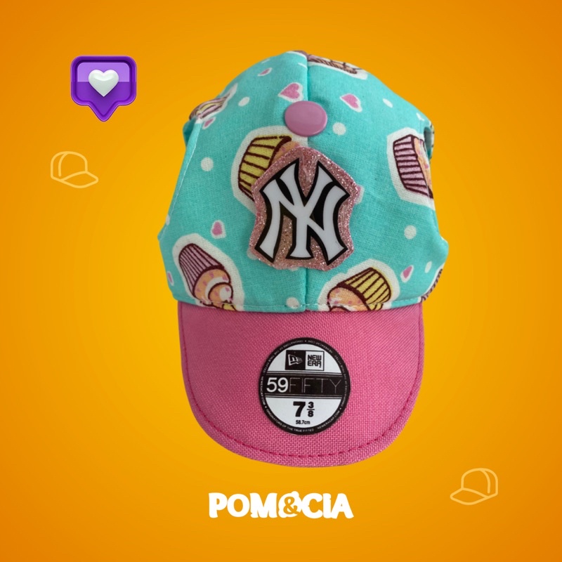 Boné Pet NY Cupcake