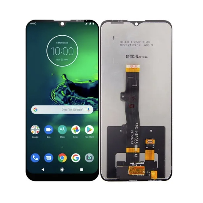 Tela Frontal Display Touch Moto E7 / E7 Power Xt2097 Xt2095 Original