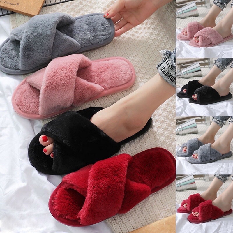 Pantufa Fluffy Novo Modelo  V009  Chinelo Da Casa botique qualidade boa Fenimino Super Macio e Confortaveis botique