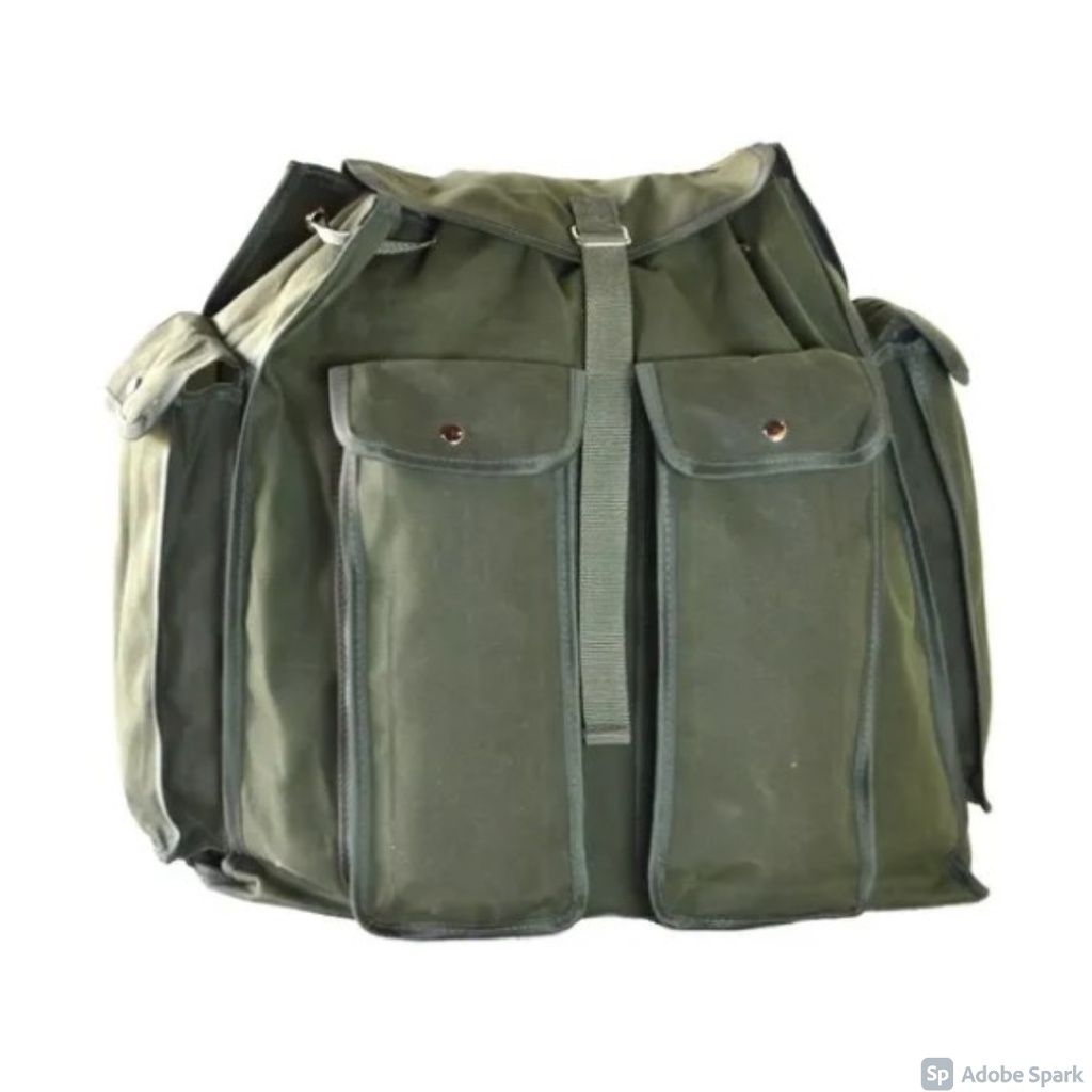 Bolsa de ferramentas Embornal Eletricista, Pesca, Bornal para trabalho Fabricado em Lona de Caminhão 4 bolsos Reforçado