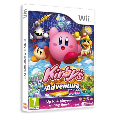 Jogo Nintendo wii Kirbys Adventure Wii