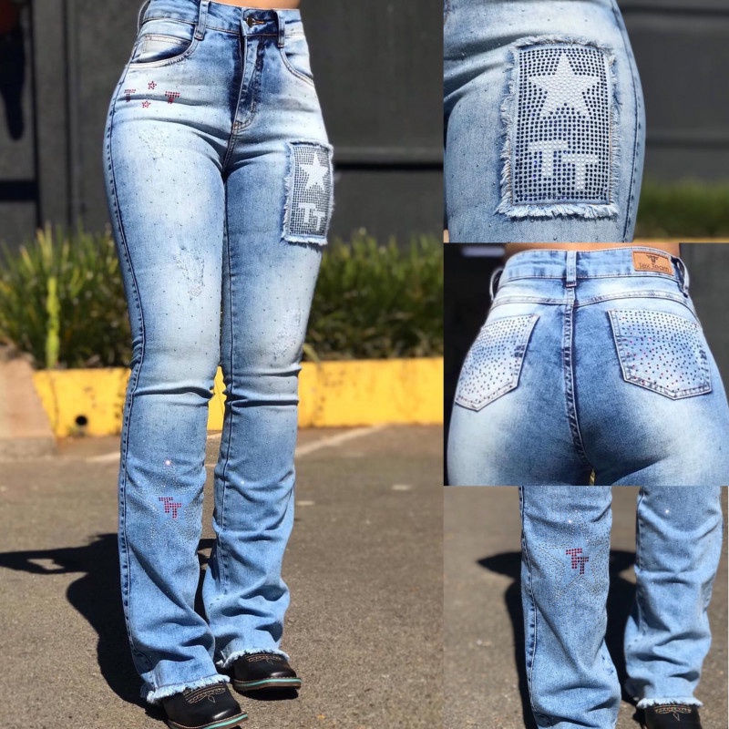 CALÇA TEX TEAM BRILHANTE - VEGAS