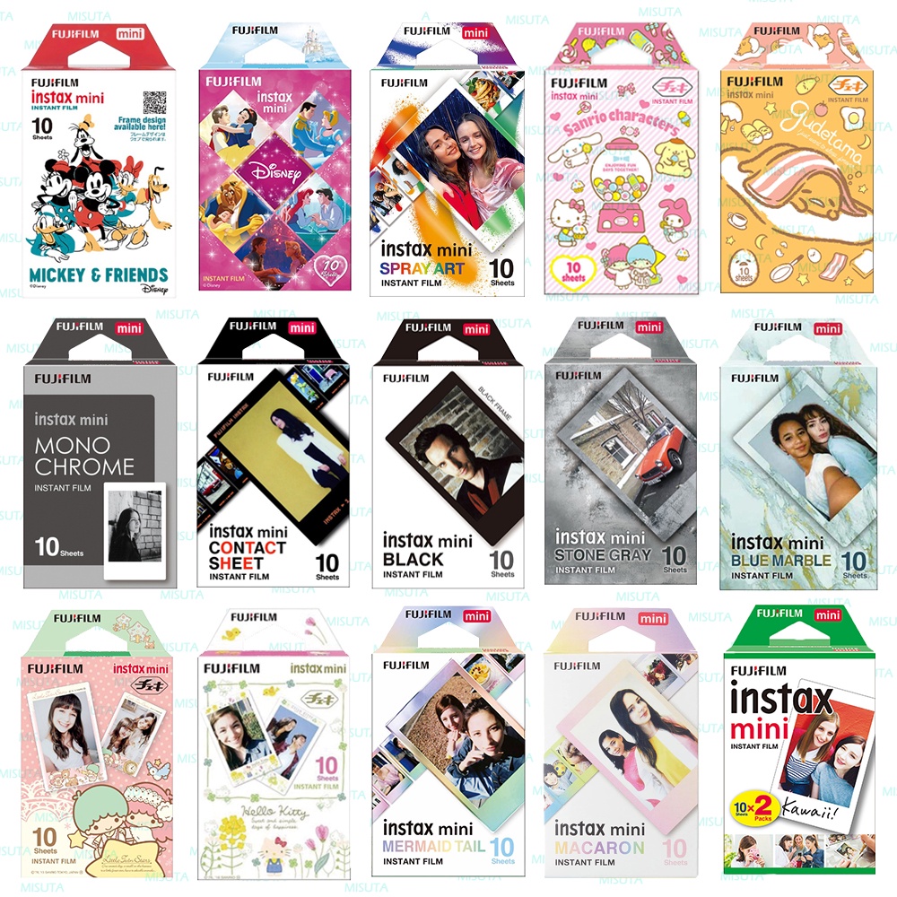 Fujifilm Instax mini Filme Fotográfico Instantâneo Colorido-Para 12 8 9 11 40 99 Link 2 Liplay EVO