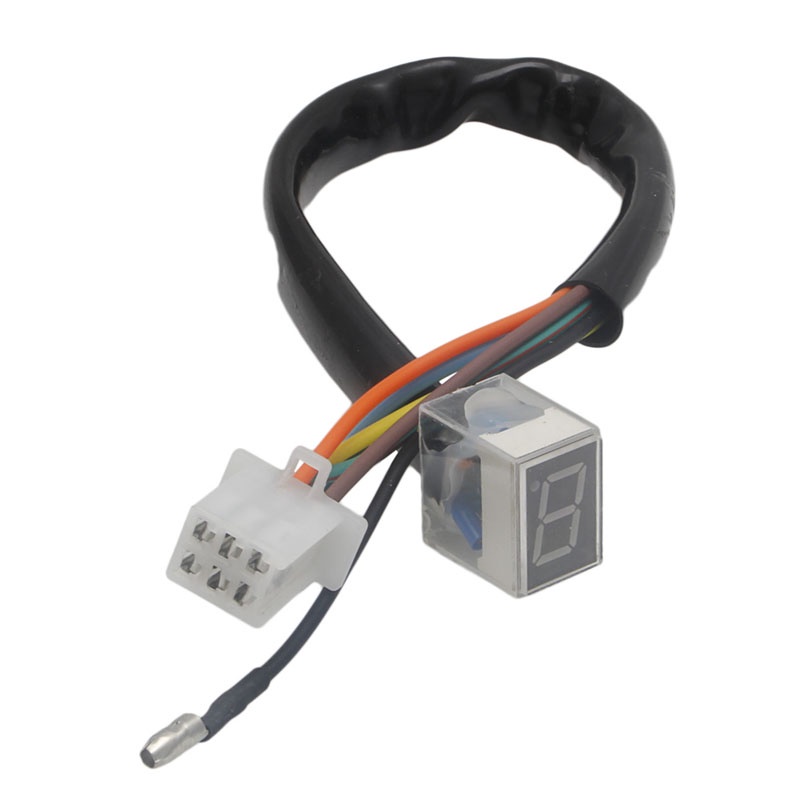 STE Novo Universal LED Indicador De Engrenagem Digital Para Motocicleta Sensor De Alavanca De Mudança
