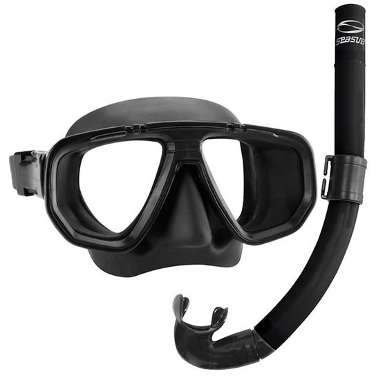 Kit Mergulho Mascara, Snorkel Original Seasub