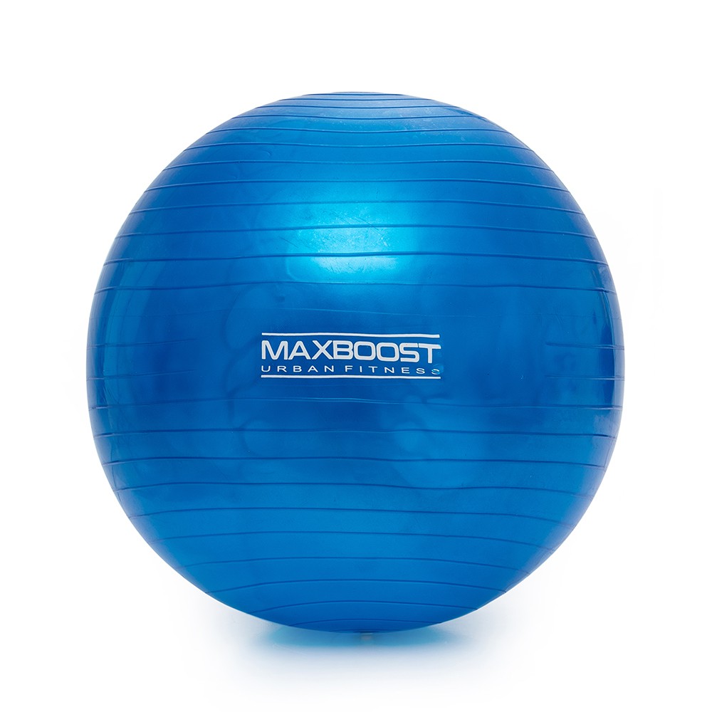 Maxboost Bola Ginástica Suíça Yoga Pilates Abdominal 55cm Tecnologia Anti-Estouro Academia