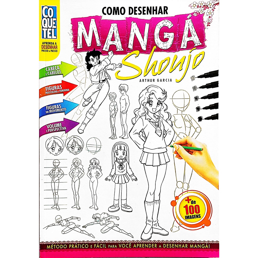 Como Desenhar Mangá Shoujo - Aprenda a Desenhar Passo a Passo