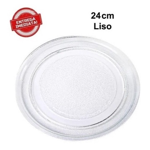 Prato Microondas Consul Cmo20 Cma20 Cmv20 Liso 24cm