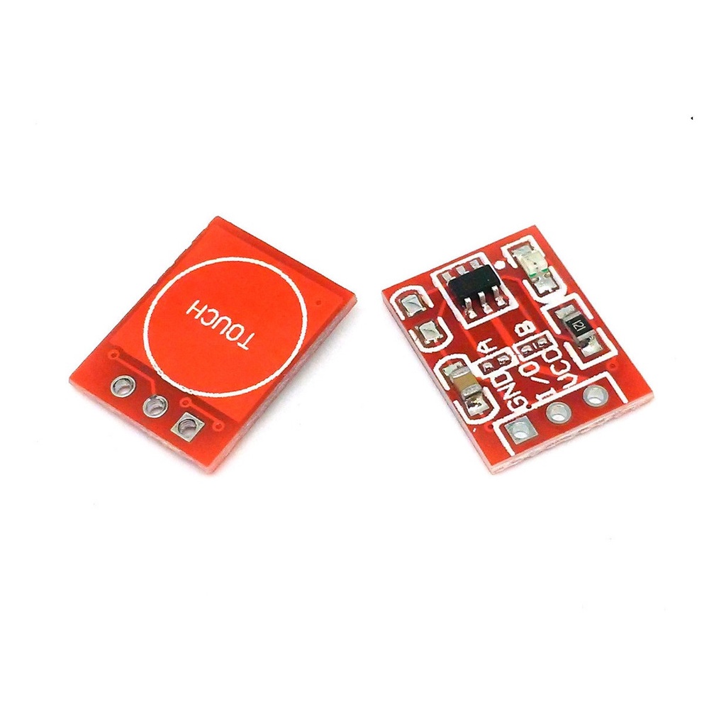 Modulo Botao Touch *Vermelho - Ttp223