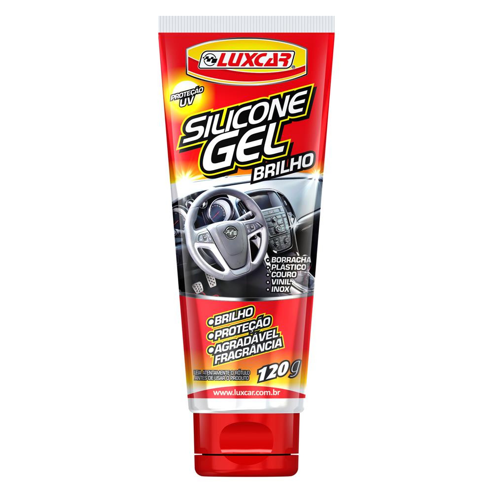 Silicone Gel Auto Brilho - 120 G Luxcar
