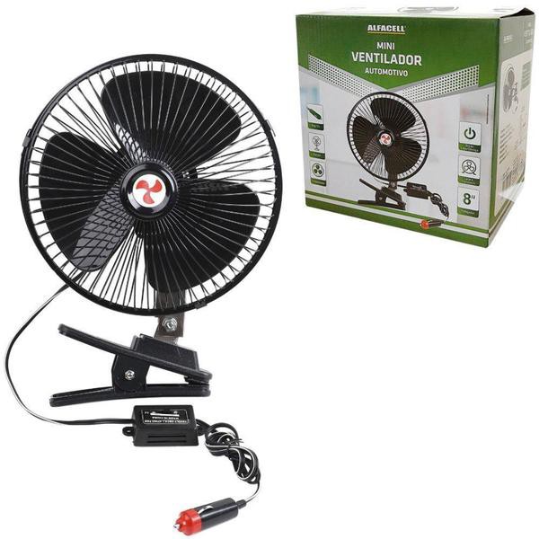 MINI VENTILADOR PORTÁTIL PARA CARROS C/PREGADOR - AL12010