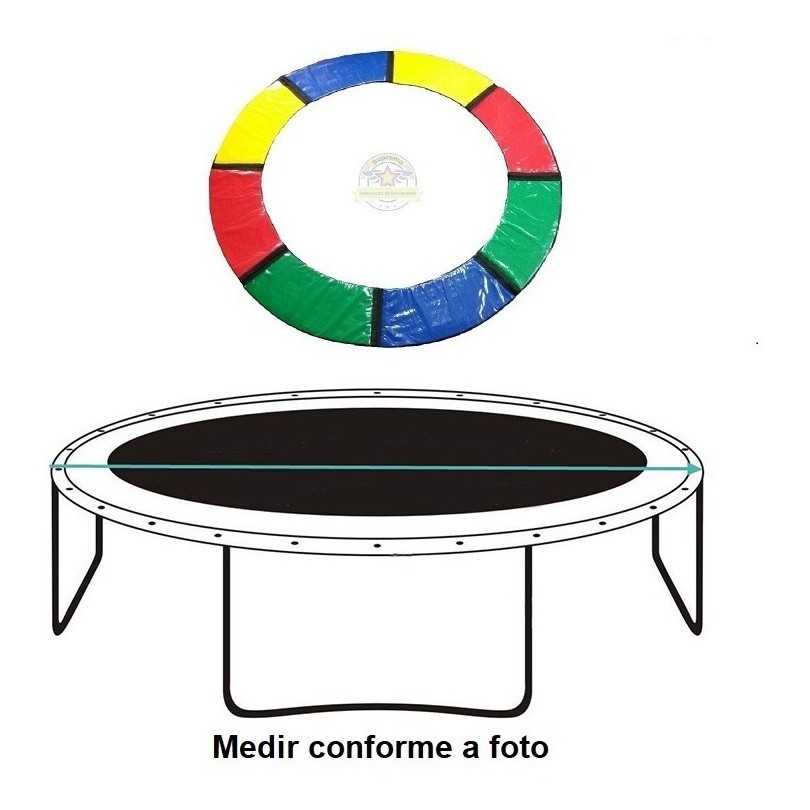 Protetor De Molas Para Cama Elástica 2,44 / 2,50 Metros