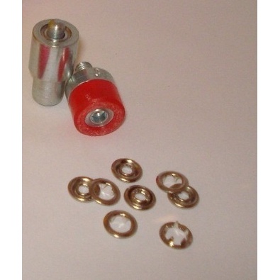 Kit Matriz Botão Pressão N.38 + 50 Botões N.38 Roupas Bêbê