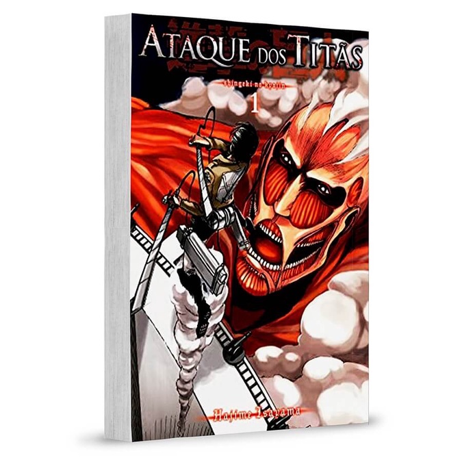 Mangá - Ataque Dos Titãs - 01 - Série Original