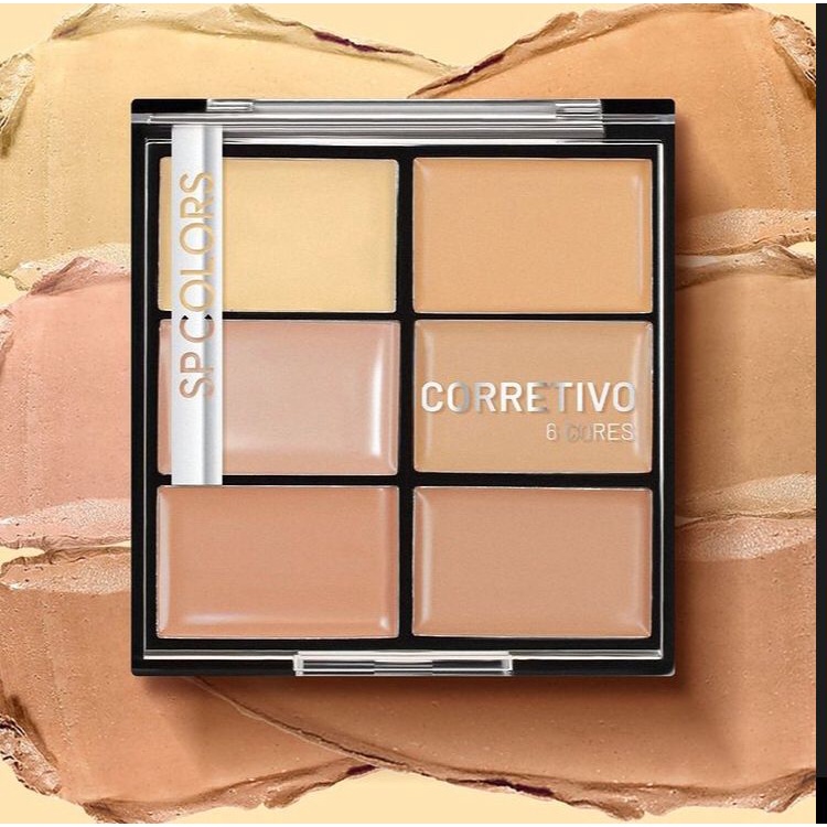 Corretivo 6 Cores Sp263 - SpColors