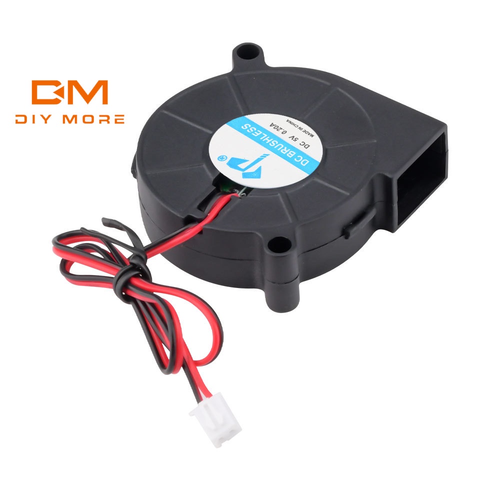 Ventilador Turbo Centrífuga Diâmetro 5cm, 5v, 12v, 24v