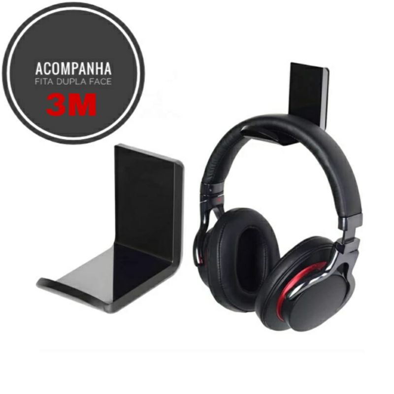 suporte para fone headset gamer fone de ouvido