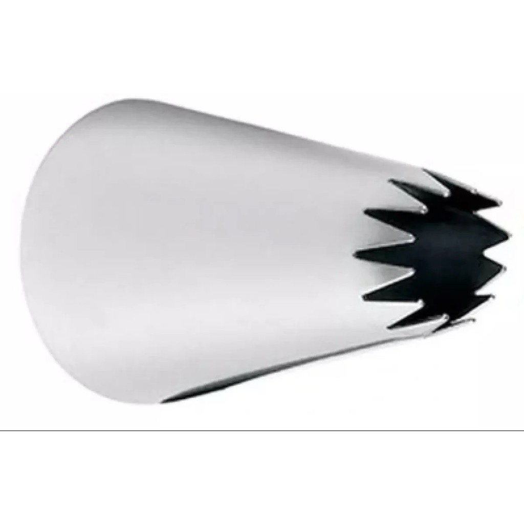 Bico De Confeitar Wilton 4 B Pitanga Aberta Original Grande