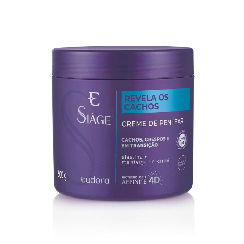 Creme Para Pentear Siàge Revela Os Cachos 500g (Nova Versão) - Eudora