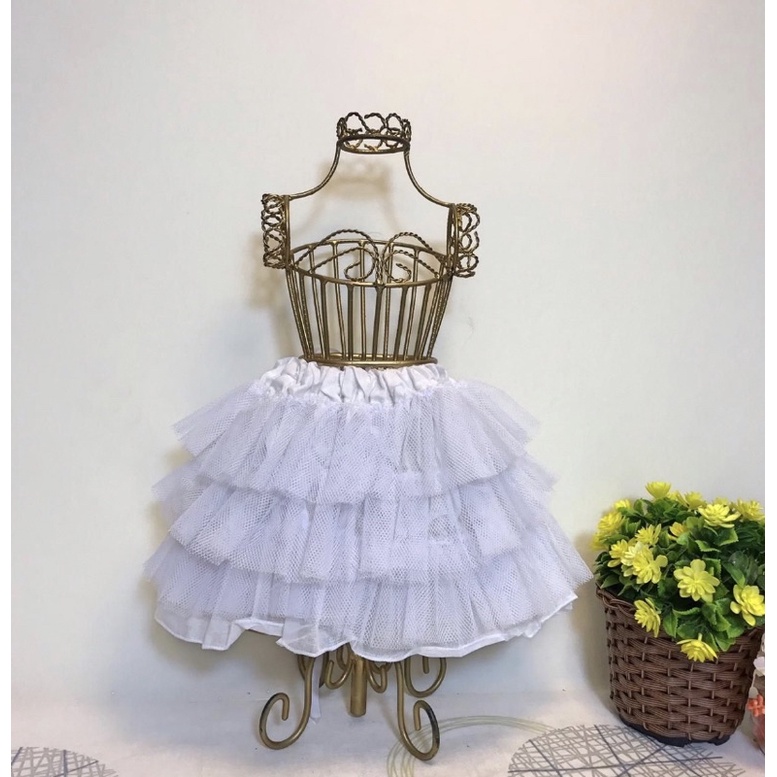 SAIOTE ANÁGUA VESTIDO FESTA INFANTIL