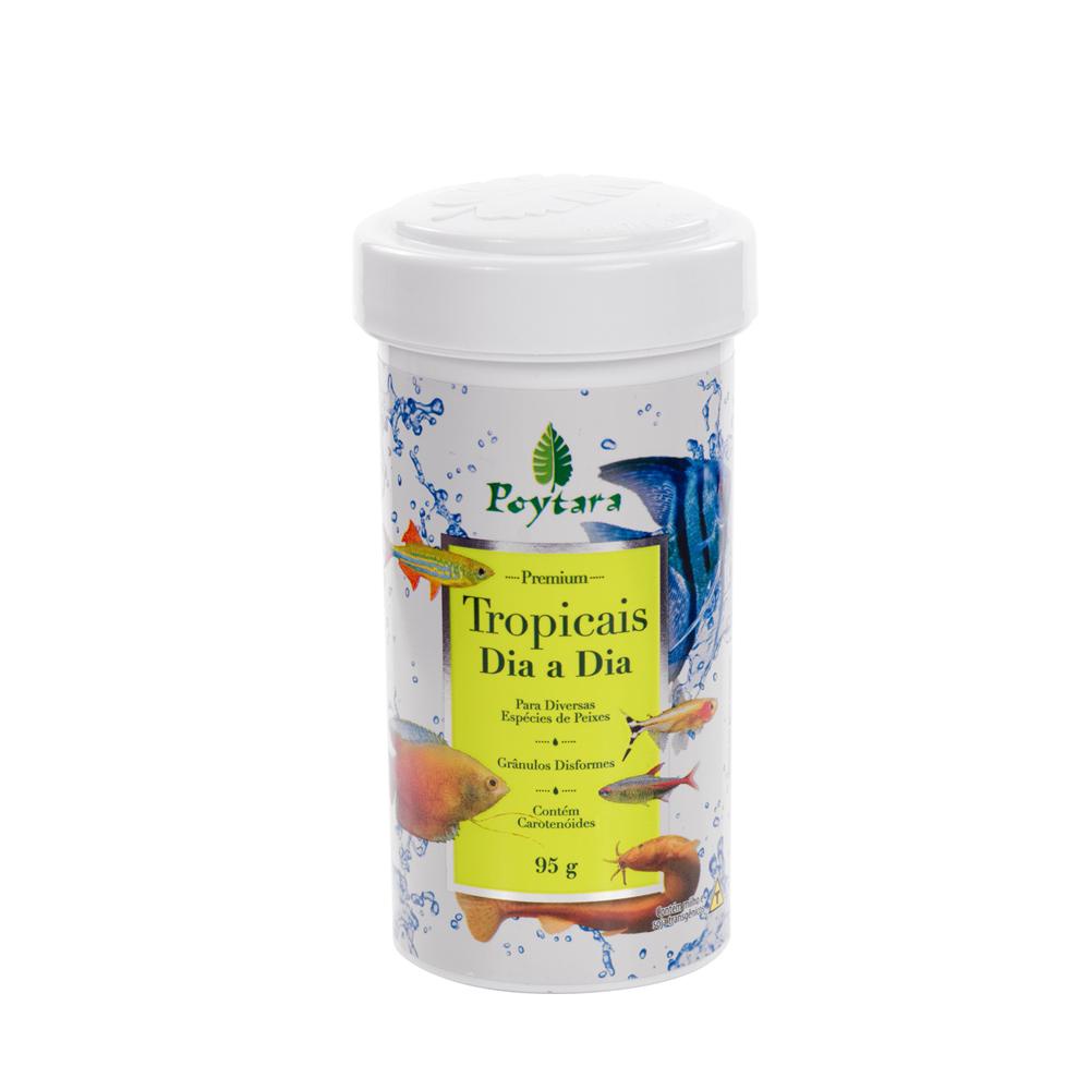 Ração Tropicais Dia A Dia 95g Poytara