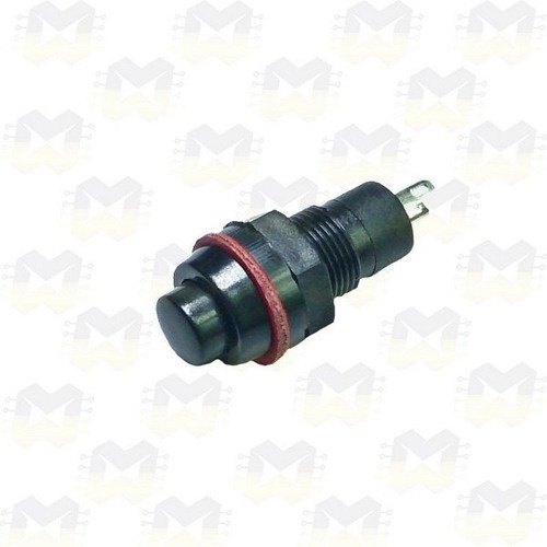 Kit 10 Peças - Chave Push Button Ds-211 Com Trava Preta