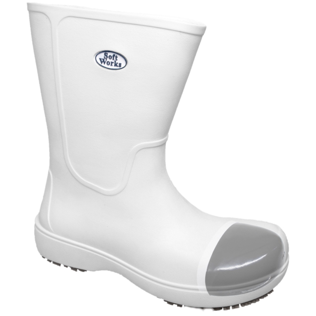 Bota Antiderrapante EPI Com Biqueira CA Cano Alto Isolamento Térmico Impermeável Soft Works Original